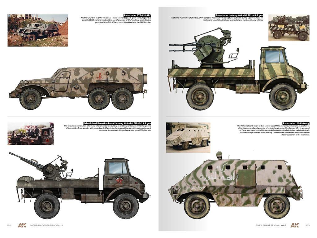 Wars in Lebanon Vol. 2 – Modern Conflicts Profile Guide Vol. II (Vista 8)