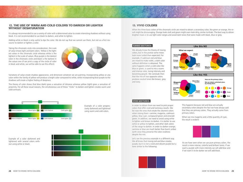 Como Trabajar con Colores y Transiciones con Acrilicos (Vista 4)