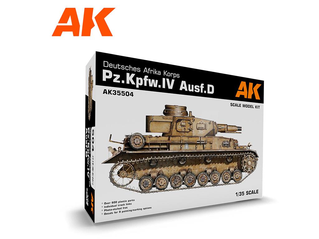 PZ.KPFW.IV AUSF.D Africa Korps (Vista 1)