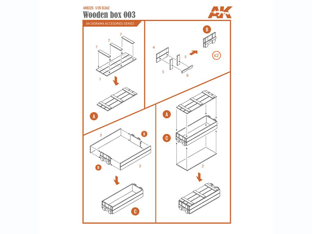 Cajas de madera (Vista 4)