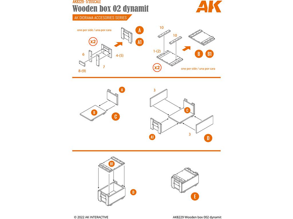 Caja de madera de Dinamita (Vista 6)