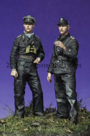 Late War WSS Panzer NCO Set (2 Figs)  (Vista 1)