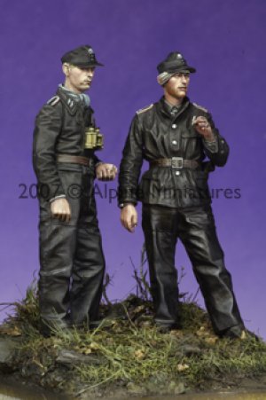 Late War WSS Panzer NCO Set (2 Figs)  (Vista 2)