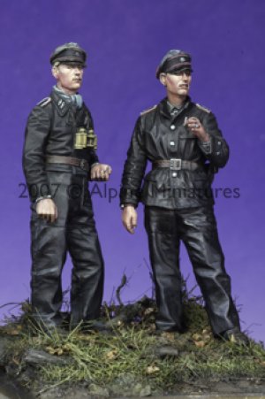 Late War WSS Panzer NCO Set (2 Figs)  (Vista 3)