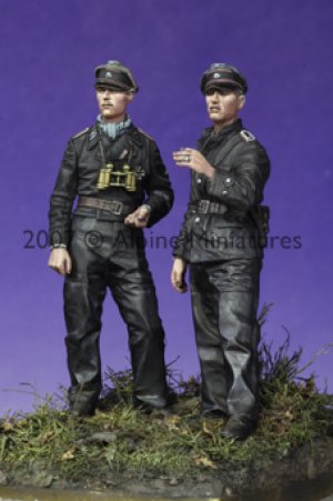 Late War WSS Panzer NCO Set (2 Figs)  (Vista 4)