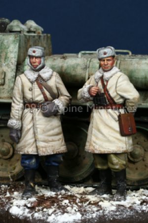 WW2 Russian AFV Crew Set  (Vista 1)