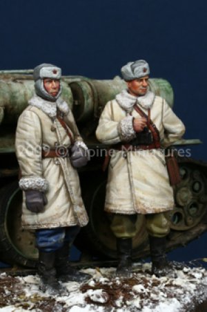 WW2 Russian AFV Crew Set  (Vista 3)