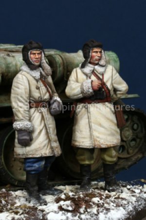 WW2 Russian AFV Crew Set  (Vista 4)