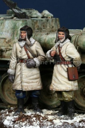 WW2 Russian AFV Crew Set  (Vista 6)