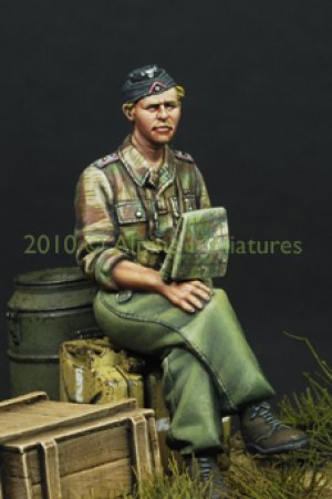 German Panzer Officer in Summer  (Vista 1)