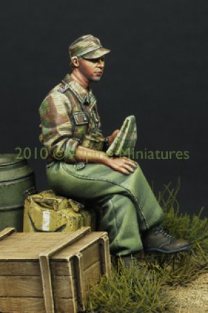 German Panzer Officer in Summer  (Vista 4)