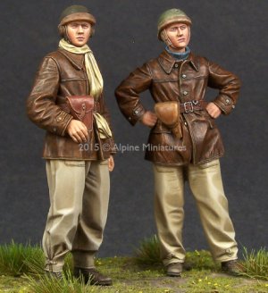 WW2 French Tank Crew Set  (Vista 3)