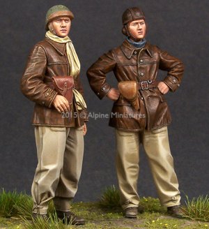 WW2 French Tank Crew Set  (Vista 4)