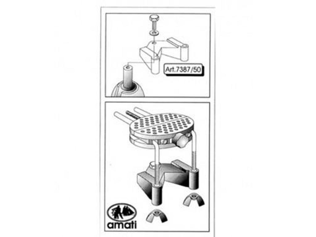 Adaptador para soporte morzada Gripper (Vista 2)