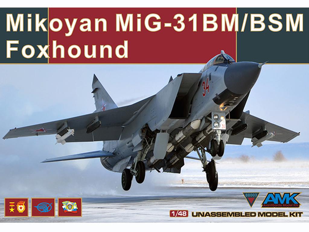 Mikoyan MiG-31BM/BSM Foxhound (Vista 1)