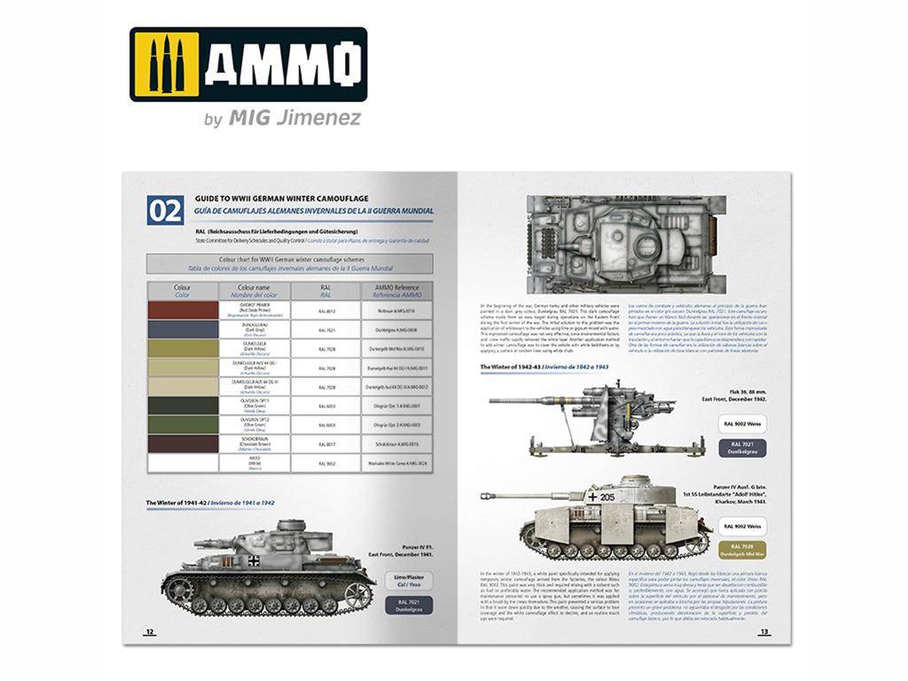 Cómo Pintar Tanques Alemanes Invernales de la 2GM Multilingüe (Vista 3)