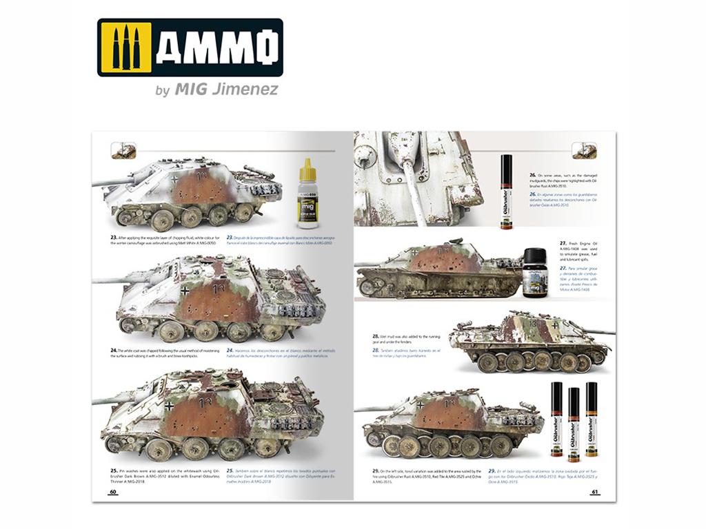 Cómo Pintar Tanques Alemanes Invernales de la 2GM Multilingüe (Vista 6)