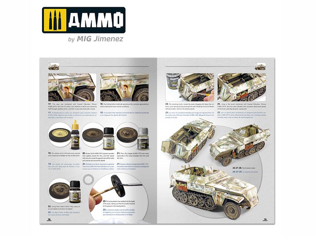 Cómo Pintar Tanques Alemanes Invernales de la 2GM Multilingüe (Vista 7)