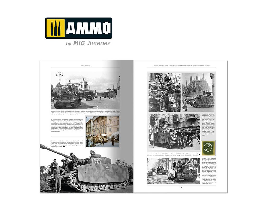 Italienfeldzug. Carros de Combate y Vehículos Alemanes 1943-1945 Vol. 3 (Vista 5)