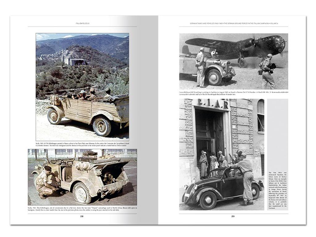 Italienfeldzug – Carros de Combate y Vehículos Alemanes 1943-1945 Vol. 4 (Vista 7)