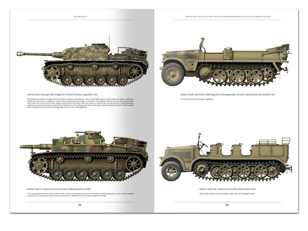 Italienfeldzug – Carros de Combate y Vehículos Alemanes 1943-1945 Vol. 4 (Vista 8)