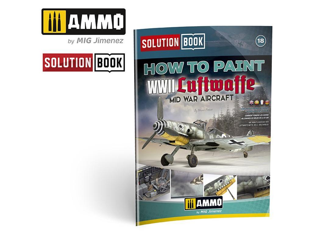 Cómo Pintar Aviones de la Luftwaffe de Mediados de la 2GM (Vista 1)