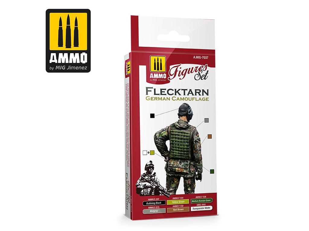 Camuflaje Flecktarn Alemán (Vista 2)