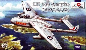 De Havilland Vampire DH100  (Vista 1)