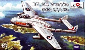 De Havilland Vampire DH100  (Vista 1)