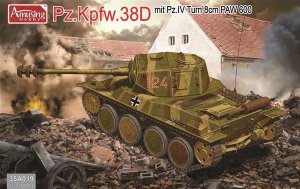 Panzer 38D mit Pz.IV Turm und 8cm PAW600  (Vista 1)