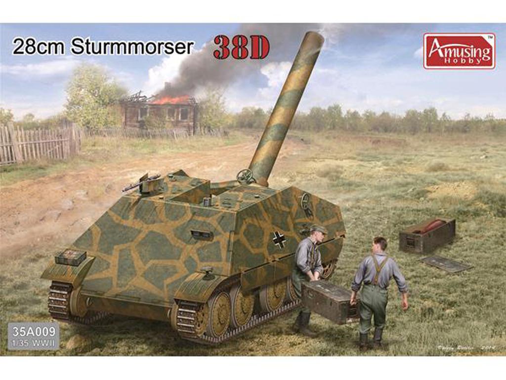 Sturmmorser 38D 28cm (Vista 1)