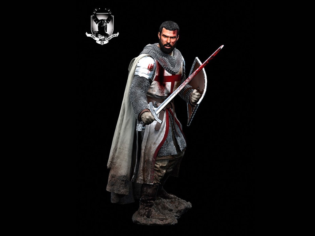 Caballero Templario, Siglo XII  (Vista 8)