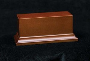Peana de madera marrón  (Vista 1)