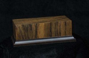 Peana de madera noble Ovangkol  (Vista 1)