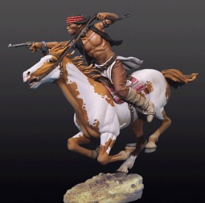 Apache a caballo  (Vista 1)