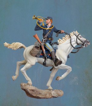 U.S. Cavalry Bugler, 1876  (Vista 1)