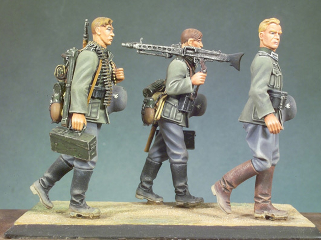 Infanterí­a Alemana andando II (Vista 5)