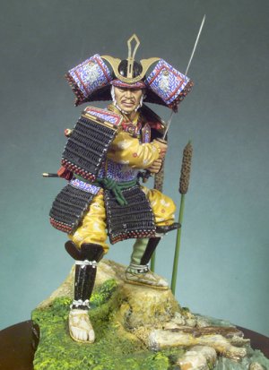 Guerrero Samurai, 1300  (Vista 1)