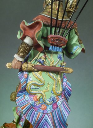 Guerrero chino Kuan Yu 300 d.c  (Vista 3)