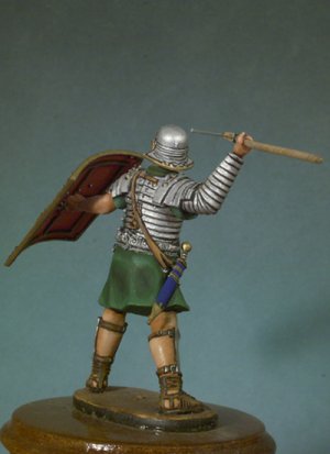 Soldado romano en batalla 125 DC  (Vista 3)