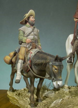 Don Quijote y Sancho  (Vista 3)