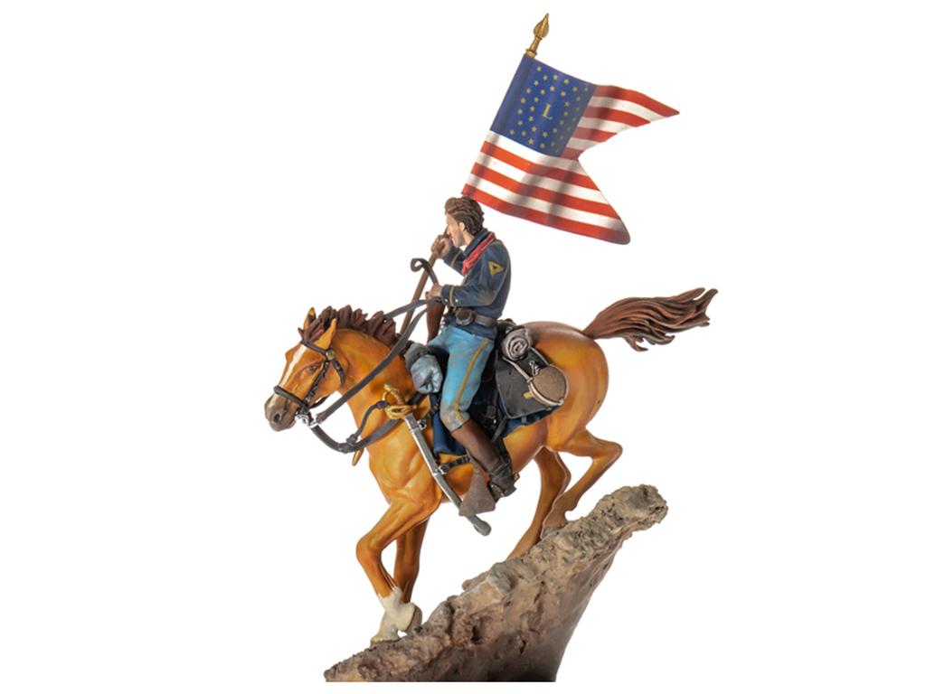 U.S. Cavalry Flag Bearer, 1876 (Vista 3)