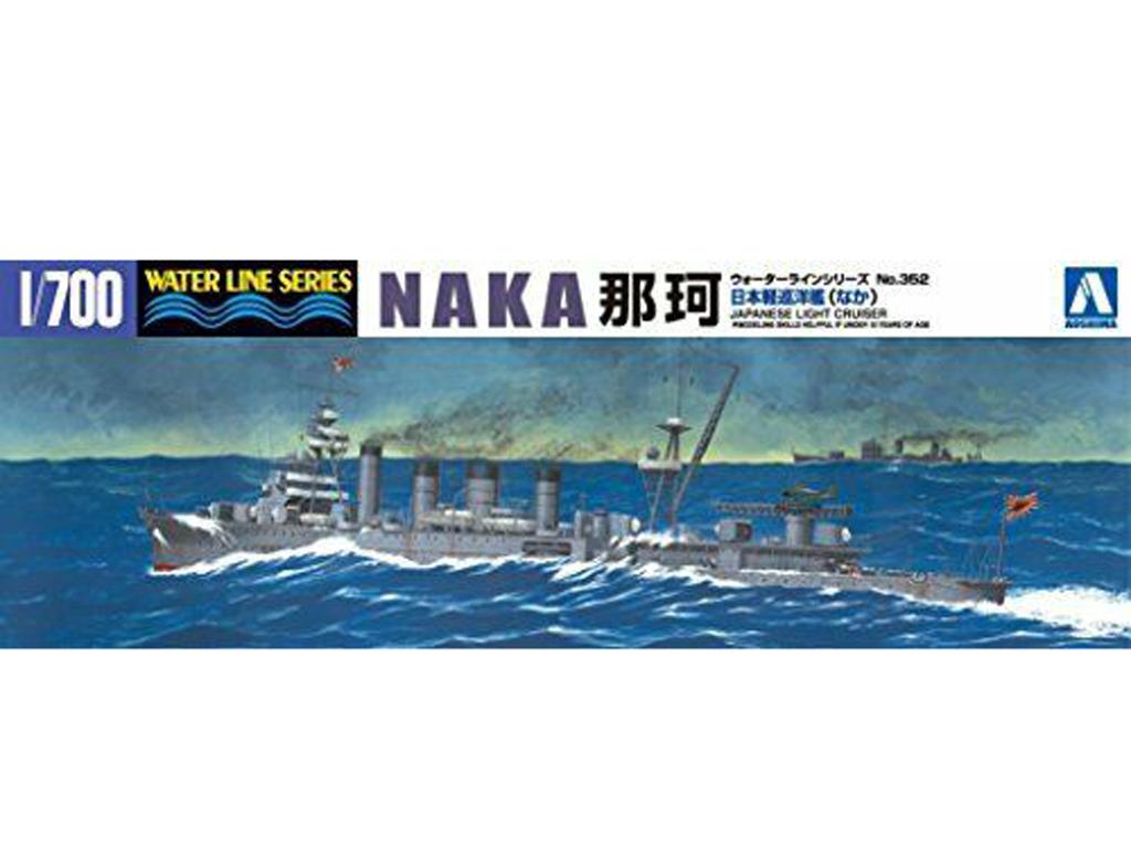 Crucero ligero japonés Naka 1943 (Vista 1)