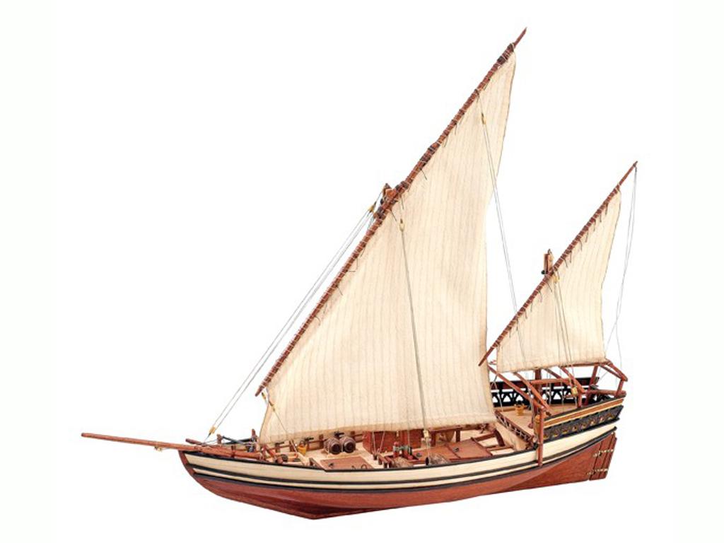 Sultan Dhow árabe (Vista 1)