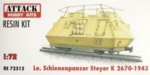 Schienenpanzer Steyer K2670 - 1943  (Vista 1)