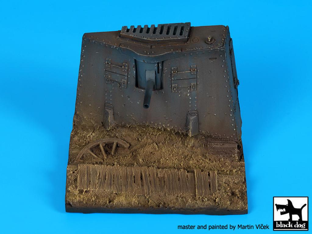 German A7V WWI base  (Vista 3)