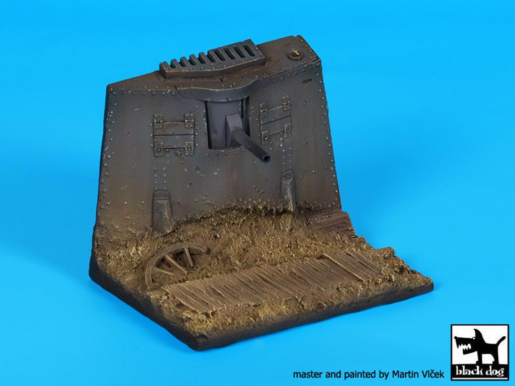 German A7V WWI base  (Vista 4)