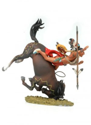 Falling Sioux rider  (Vista 2)