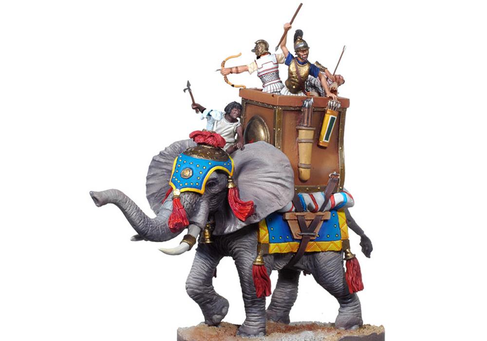 Elefante de Guerra Cartaginés (Vista 1)