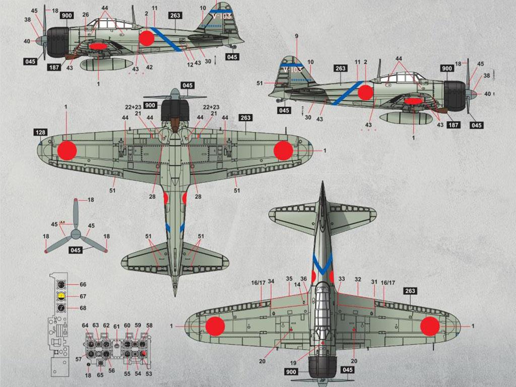 A6M2 Zero Fighter (Vista 2)